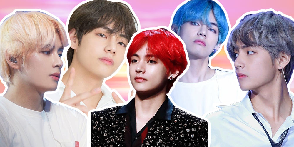 Colorful! 10 Transformasi Rambut Kim Taehyung atau V BTS!