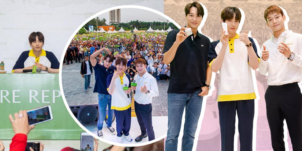 Serunya Event Nature Republic Indonesia Bersama EXO!