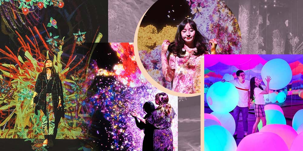 Simak Serunya Pameran Seni Interaktif di teamLab Future Park