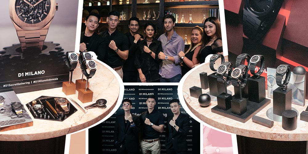 Merek Jam Tangan Italia D1 Milano Resmi Hadir di Indonesia