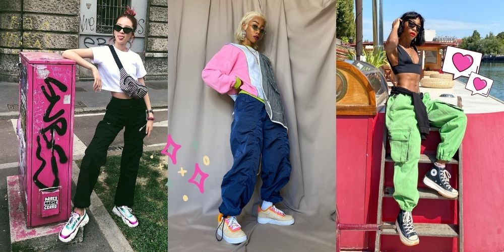 15 Inspirasi Gaya Memakai Tren Celana Cargo