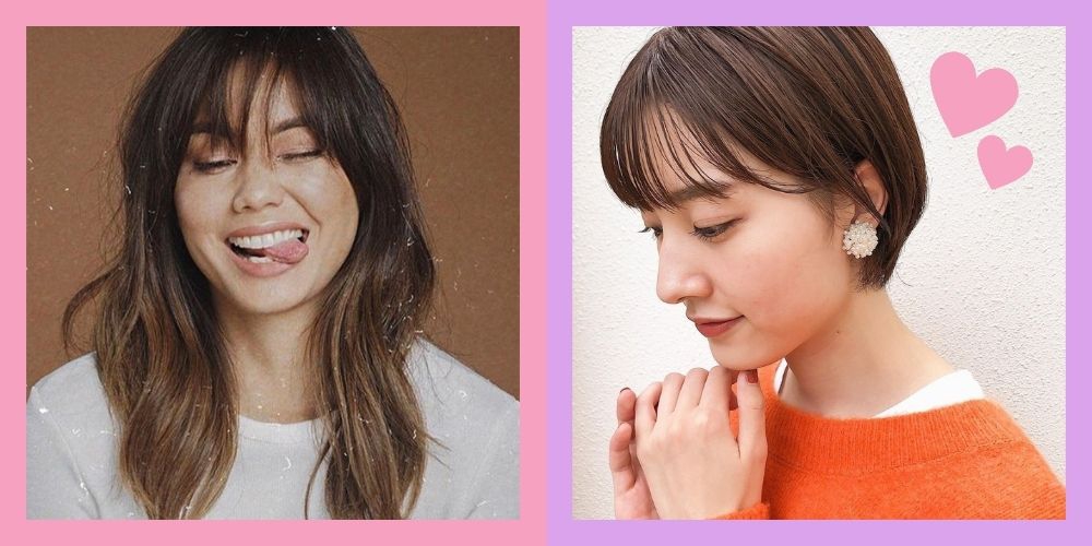 Gaya Rambut Berponi Untuk Tampil Beda di Tahun 2021