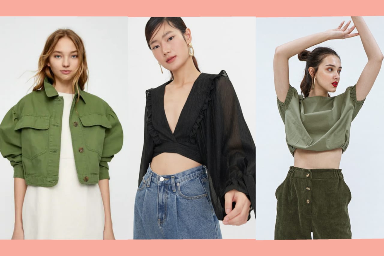 7 Referensi Busana Berpotongan Crop di Bawah Rp500 Ribu