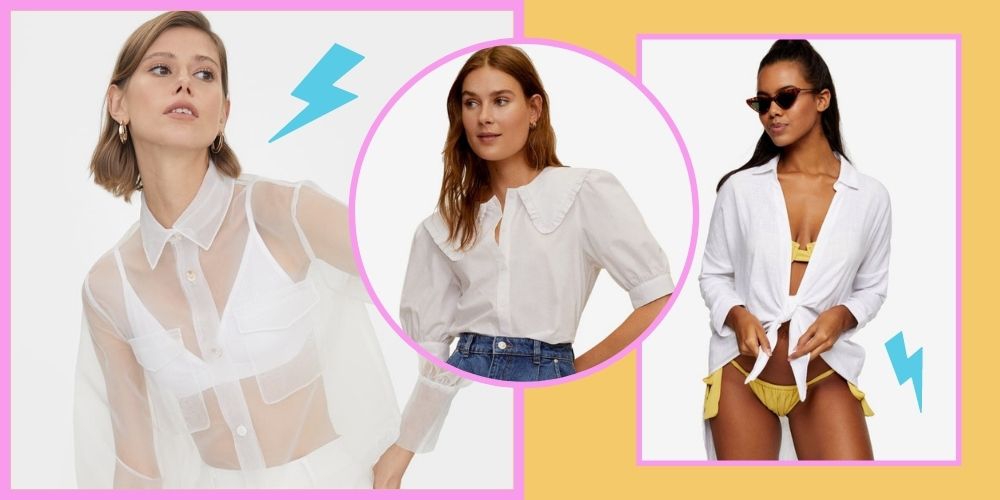 8 Kemeja Putih Wanita Yang Sedang Tren Saat Ini